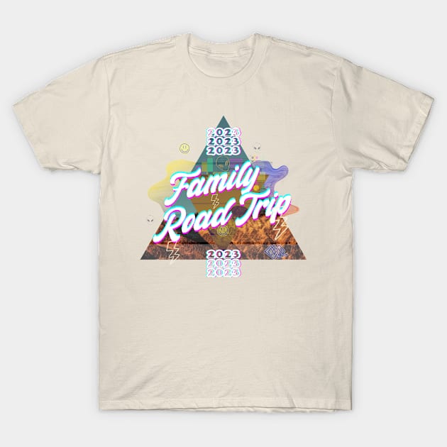 Family Road trip T-Shirt by Don’t Care Co